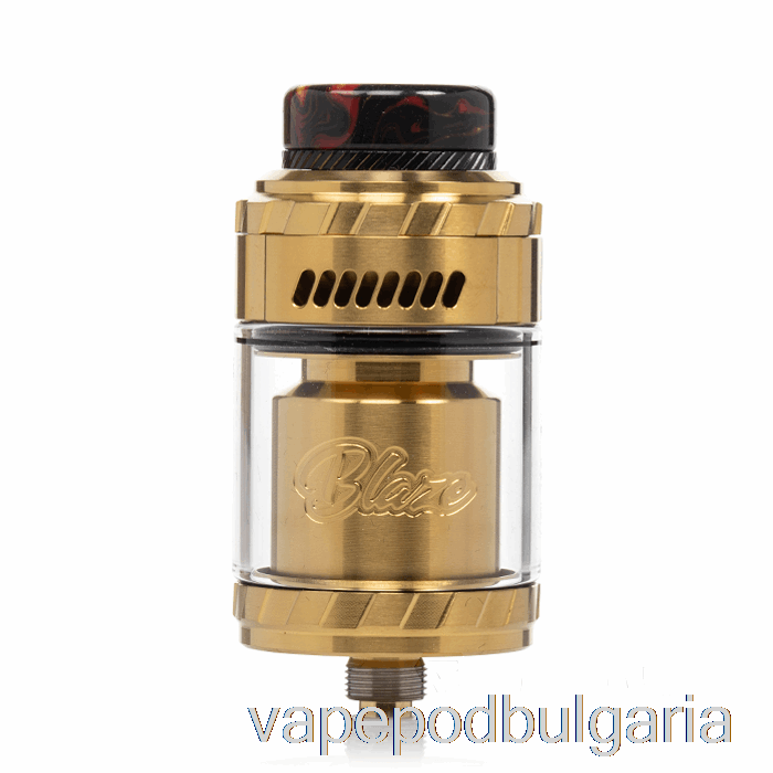 Vape Bulgaria Thunderhead Creatives Blaze Solo 25mm Rta Gold